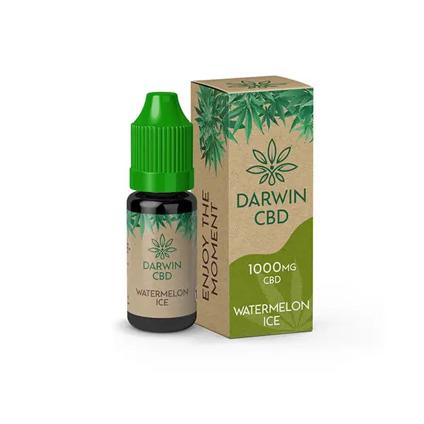 Darwin 1000mg CBD Isolate E-Liquid 10ml - CBD Products