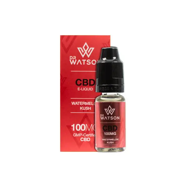 Dr Watson 100mg CBD Vaping Liquid 10ml - Menthol - CBD