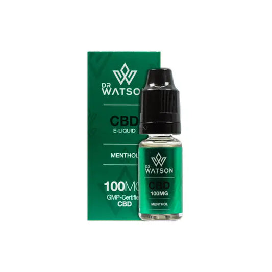 Dr Watson 100mg CBD Vaping Liquid 10ml - Menthol - CBD