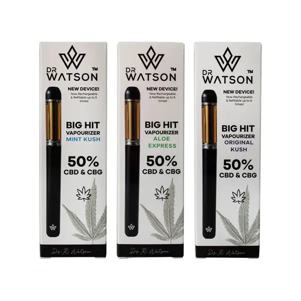 Dr Watson Big Hit 500mg Full Spectrum CBD & CBG Vapourizer