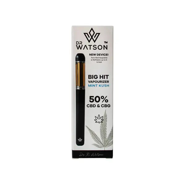 Dr Watson Big Hit 500mg Full Spectrum CBD & CBG Vapourizer