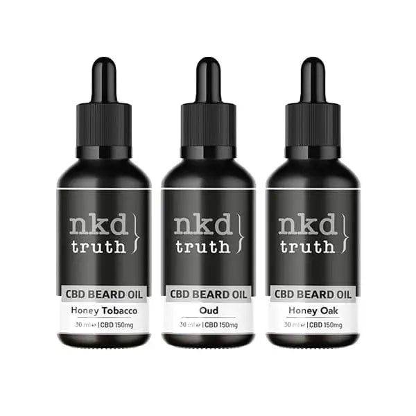 NKD 150mg CBD Infused Speciality Beard Oils 30ml - CBD