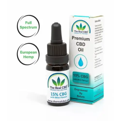 15% CBG Oil with mint taste