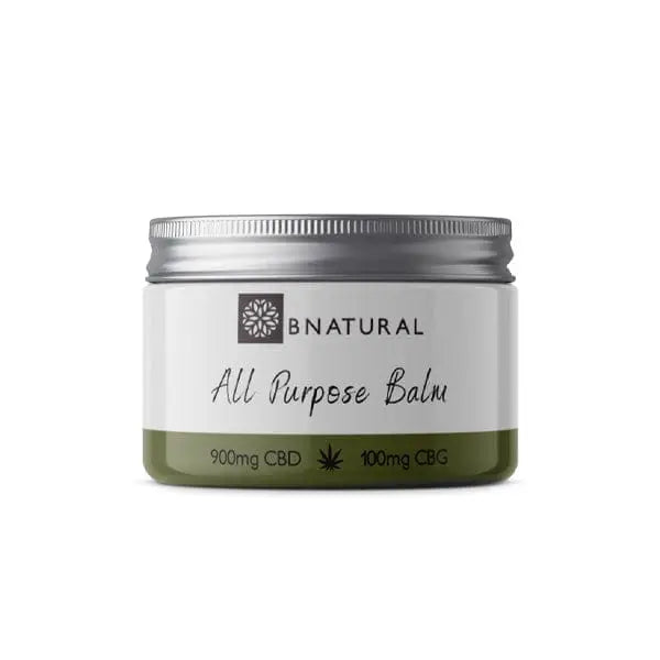 Bnatural 1000mg CBD + CBG All Purpose Balm - 50ml - CBD