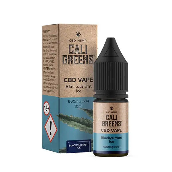 Cali Greens 600mg CBD Vape E-liquid 10ml - CBD Products