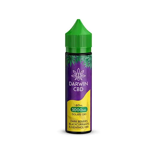 Darwin 3000mg CBD Isolate E-Liquid 60ml - CBD Products