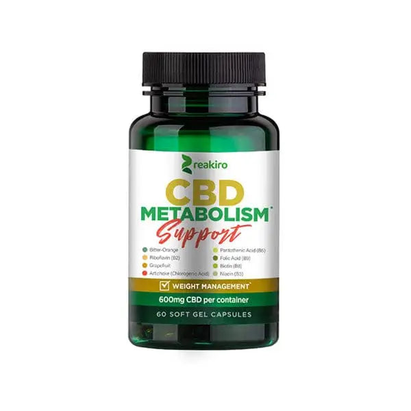 Metabolism Support Capsules 600mg CBD