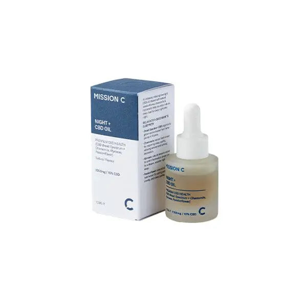 Mission C Night + 1000mg CBD Oil - 10ml - CBD Products