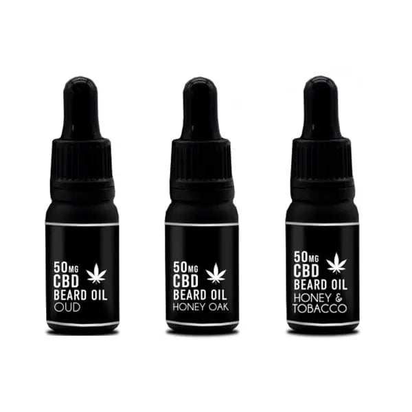 NKD 50mg CBD Infused Speciality Beard Oils 10ml (BUY 1 GET 1