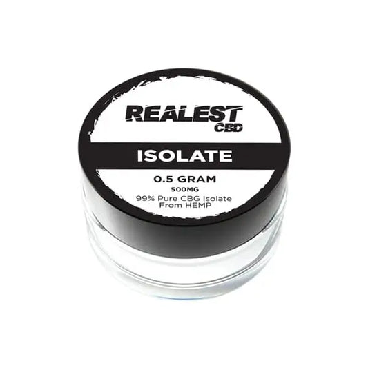 Realest CBD 500mg CBG Isolate (BUY 1 GET 1 FREE) - CBD