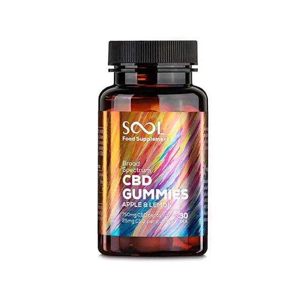 Sool Broad Spectrum CBD Gummies 750mg, 30 pcs